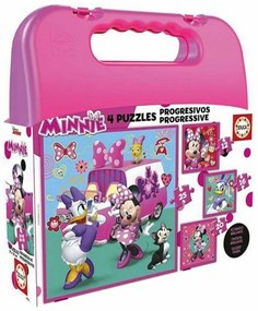 Пъзел Minnie Educa 17638 (12-16-20-25 pcs)