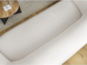 Бял диван от прежда с примки от букле 193 cm Elina – Bobochic Paris