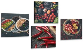 Комплект картини – Деликатни закуски