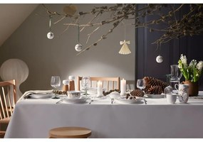 Мелничка за подправки, изработена от дъбово дърво с детайл от бял порцелан Hammershoi, височина 17,5 cm Hammershøi - Kähler Design