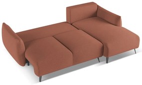 Розов ъглов диван (десен ъгъл) Malie – Makamii