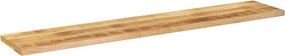 371312 vidaXL Плот за маса 140x40x2,5см правоъгълен масивно дърво грубо манго