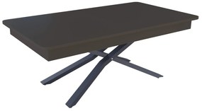 Разтегателна маса с повдигащ механизъм МЕГАРА - МДФ мат базалт 166