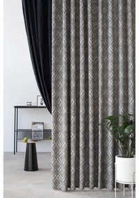 Сива завеса 135x260 cm Sesimbra - Mendola Fabrics