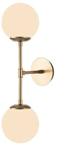 Стенна лампа в златист цвят , дължина 58 cm Kruva - Squid Lighting