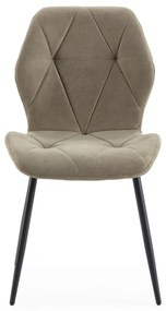 Трапезни столове в цвят каки в комплект от 4 броя Luna - Marckeric