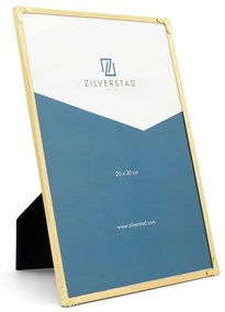 Метална стояща/висяща рамка в златисто 21x31 cm Decora – Zilverstad