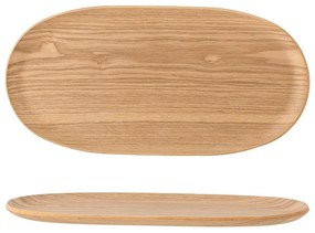Декоративен поднос от дъбово дърво 15x31 cm Leyton – Bloomingville