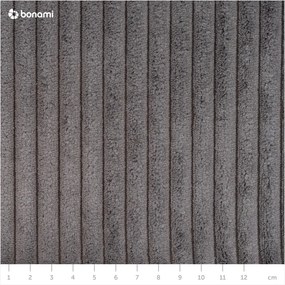 Сив разтегателен диван от рипсено кадифе 225 cm Augustin – Bobochic Paris