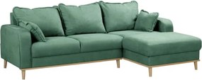 Тюркоазен ъглов диван (десен ъгъл) Beata - Ropez