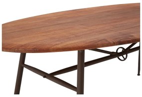 Трапезна маса от орех 104x219 cm New Foundry - Premier Housewares