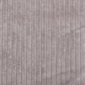 Ъглов диван от сив велур (десен ъгъл) Ariella - Ropez