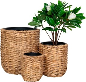 Комплект саксии 3 бр. от воден зюмбюл ø 49 cm Hanoi – House Nordic