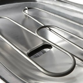 Електрическо барбекю Weber Q1400 WB 52020079, 2200 W, 43x32 cm, Капак и корпус от лят алуминий, Подвижна тава за мазнини, Тъмносив