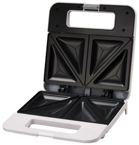 Сандвич тостер Esperanza EKT010W Parmigiano, 1000W, Четири сандвича, Тефлонови плочи, Бял