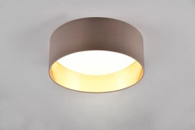 Светлокафяво LED осветление за таван ø 30 cm Locarno - Reality