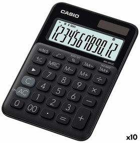 Калкулатор Casio MS-20UC 2,3 x 10,5 x 14,95 cm Черен (10 броя)