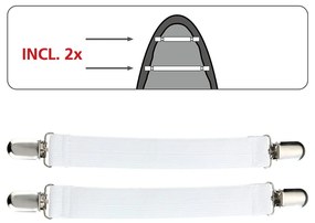 Син памучен калъф за дъска за гладене , дължина 140 cm Air Comfort - Wenko