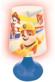 Детска нощна лампа Lexibook MLT10PA Paw Patrol, Променяща се светлина, С Батерии, ON/OFF, Многоцветен