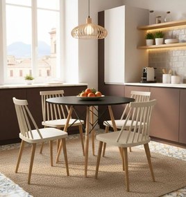 Кухненски стол Nolan-Капучино (4) парчета