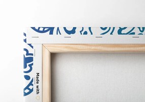 Картина на платно – Синьо-зелена Мандала