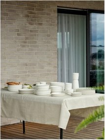 Кремава десертна порцеланова чиния ø 20 cm Eau – Zone