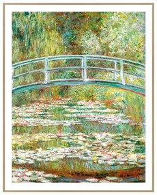 Картина 40x50 cm Monet: Japanese Footbridge – knor