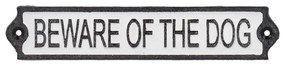Знак от излято желязо 26x5 cm Beware of the Dog – Esschert Design