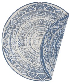Синьо-кремав килим на открито , ø 140 cm Siruma - NORTHRUGS