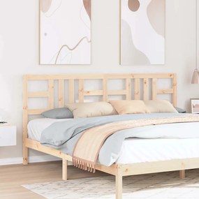 817860 vidaXL Горна табла за легло, 206x4x100 см, бор масив