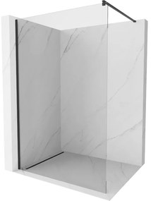 Mexen Kioto душовата стена Walk-in 120 x 200 см, прозрачна 8 мм, черна - 800-120-101-70-00