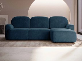 Ъглов диван Nabu-Синьо-Десен