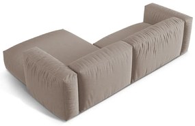 Бежов модулен ъглов диван (десен ъгъл) Martina – Micadoni Home