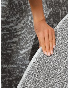 Сиво-кремав кръгъл килим ø 160 cm Gloria Cavallo – Hanse Home