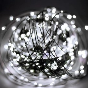 LED външен гирлянд 1500xLED/230V 8 режими 153 m IP44 студено бяло + дистанционно управление
