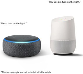 Интелигентен таванен прожектор черен със злато с Wi-Fi GU10 - Rondoo Up