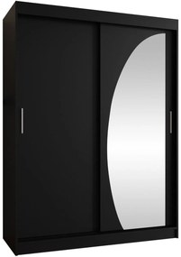 Гардероб Wika 150 плъзгащ-Черно