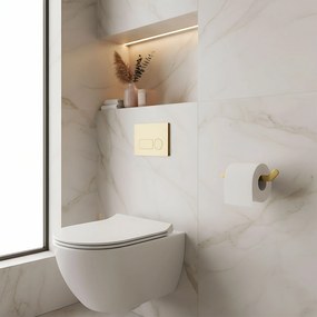 Поставка за тоалетна хартия 109 Til Brush Gold
