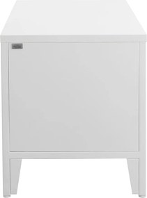 Бяла метална стойка за обувки за сядане Salino – Støraa