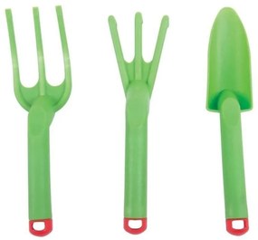 Bigjigs - Пластмасови градински инструменти - Зелени