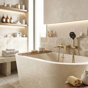 Смесител за вана PREMIUM REA Prime Gold Brush