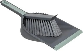 Лопатка и четка 5five Easy Clean, Сива, Пластмаса