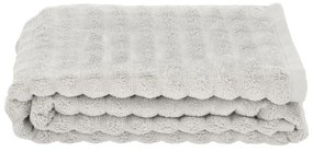 Светлосива памучна кърпа 70x140 cm Inu - Zone