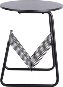 Метална кръгла странична масичка ø 40 cm Riqueza Revista – Leitmotiv