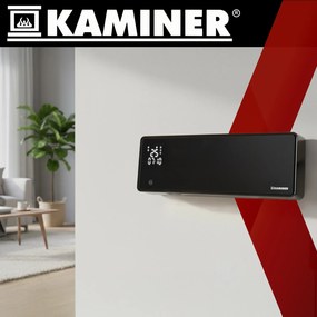 Въздушна завеса с отопление Kaminer Zelvion - електрически отоплител за стена