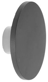 Дизайнерски стенен аплик сив 16,5 см с LED - Skyf