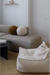 Кремав детски пуф от букле Chair – Wigiwama