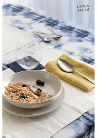 Бяла ленена подложка, 35 x 45 cm - Linen Tales