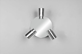 Метален прожектор в лъскаво-сребрист цвят Angelo - Trio