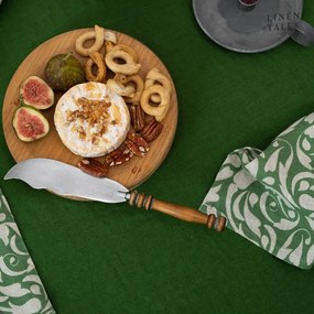 Ленена покривка за маса 140x250 cm True Green – Linen Tales